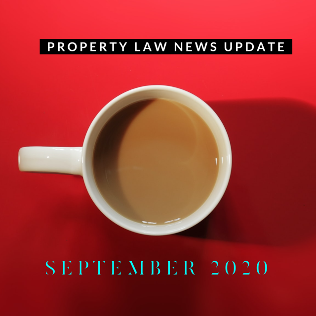Property Law News Update 2020 by LMP Law