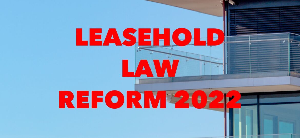 Leasehold Law Reform and Gound Rent updates with LMP Law
